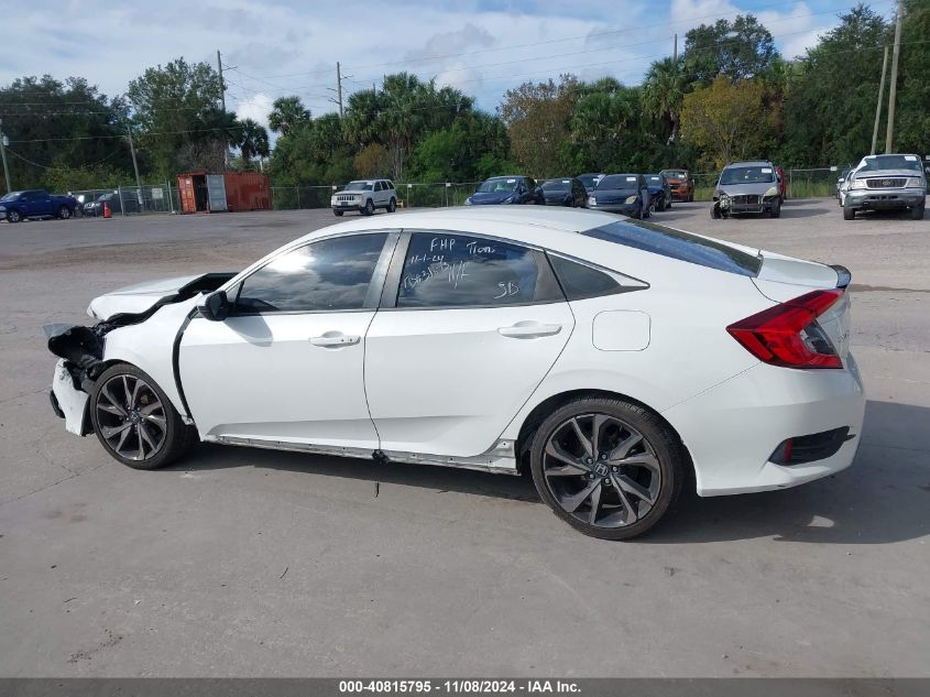 2019 Honda Civic Sport VIN: 2HGFC2F80KH582966 Lot: 40815795