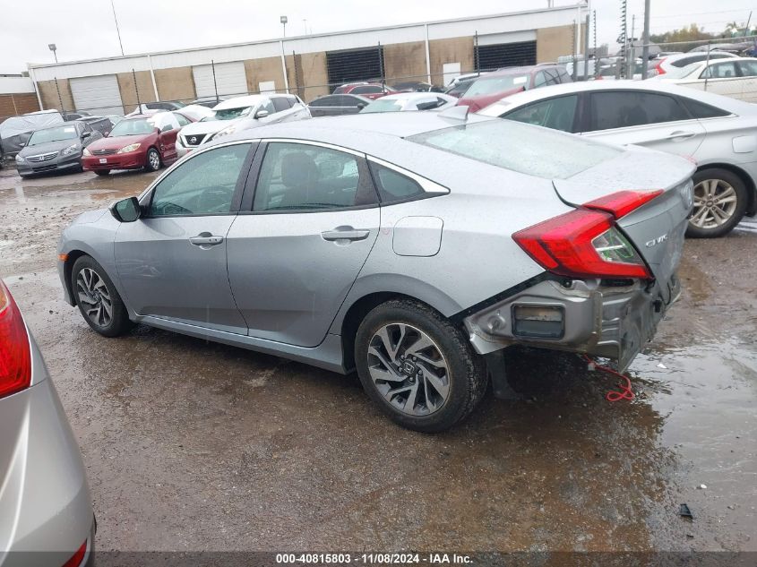 2017 Honda Civic Ex VIN: 19XFC2F7XHE052742 Lot: 40815803