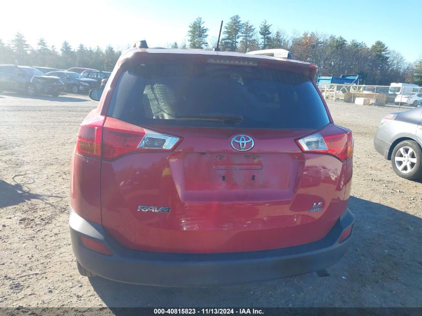 2015 Toyota Rav4 Le VIN: JTMBFREV8FD165795 Lot: 40815823