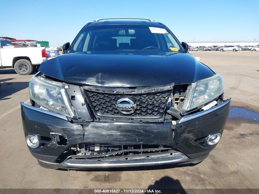 2013 Nissan Pathfinder Sl VIN: 5N1AR2MN6DC621903 Lot: 40815827