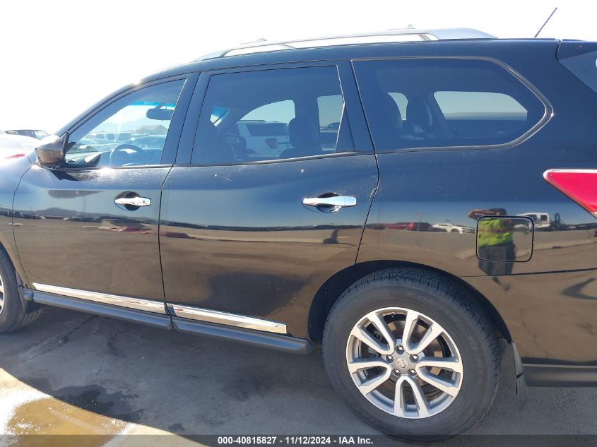 2013 Nissan Pathfinder Sl VIN: 5N1AR2MN6DC621903 Lot: 40815827