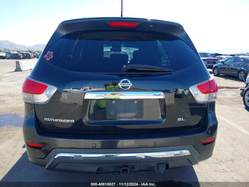 2013 Nissan Pathfinder Sl VIN: 5N1AR2MN6DC621903 Lot: 40815827