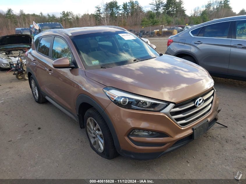 2017 Hyundai Tucson Se VIN: KM8J3CA46HU385658 Lot: 40815828