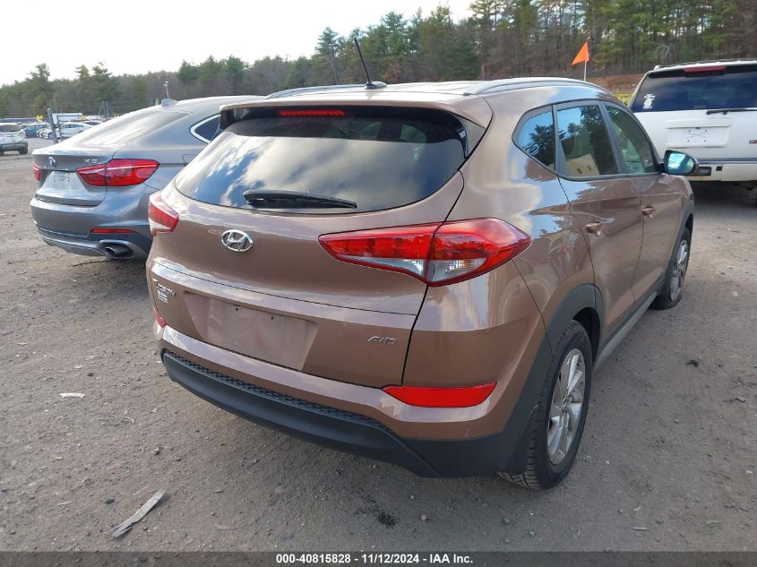 2017 Hyundai Tucson Se VIN: KM8J3CA46HU385658 Lot: 40815828