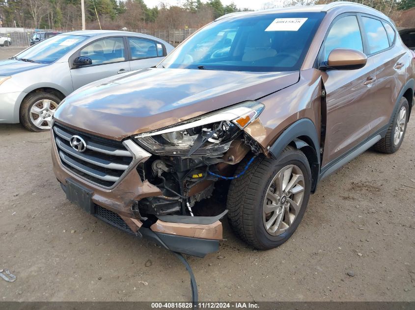 2017 Hyundai Tucson Se VIN: KM8J3CA46HU385658 Lot: 40815828