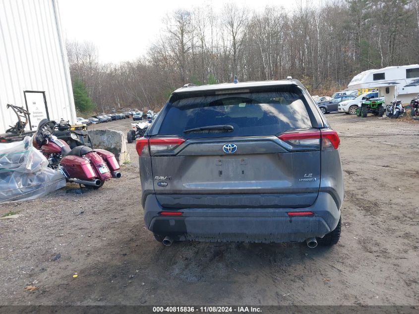 2021 Toyota Rav4 Hybrid Le VIN: 4T3LWRFV5MU041812 Lot: 40815836