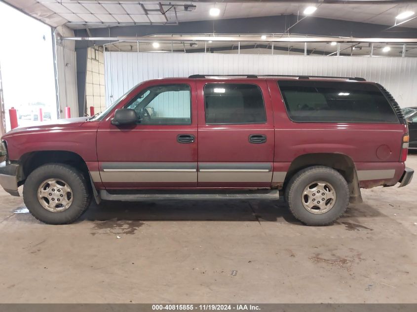 2004 Chevrolet Suburban Commercial VIN: 1GNFK16Z24J185708 Lot: 40815855