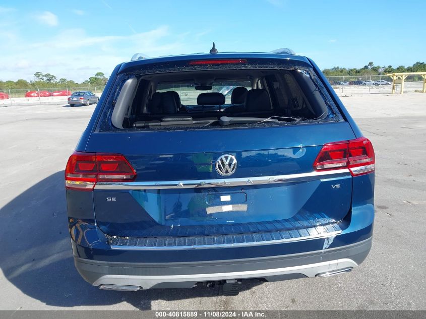 2019 Volkswagen Atlas 3.6L V6 Se W/Technology VIN: 1V2WR2CA4KC599808 Lot: 40815889