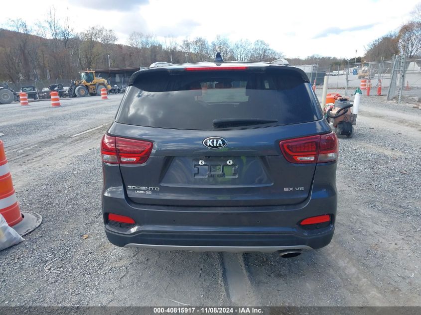 2019 Kia Sorento 3.3L Ex VIN: 5XYPHDA5XKG452317 Lot: 40815917