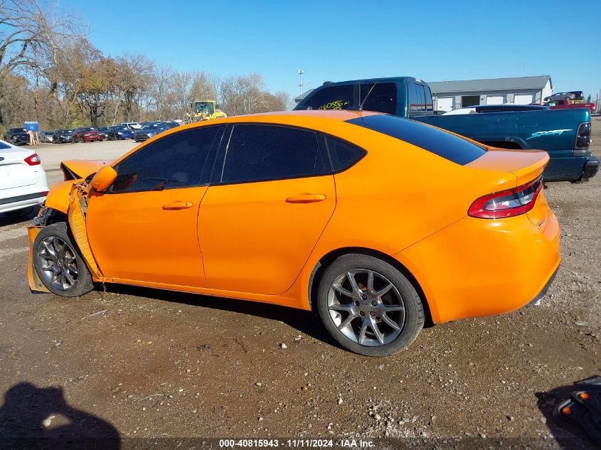 2013 Dodge Dart Sxt VIN: 1C3CDFBA8DD333611 Lot: 40815943