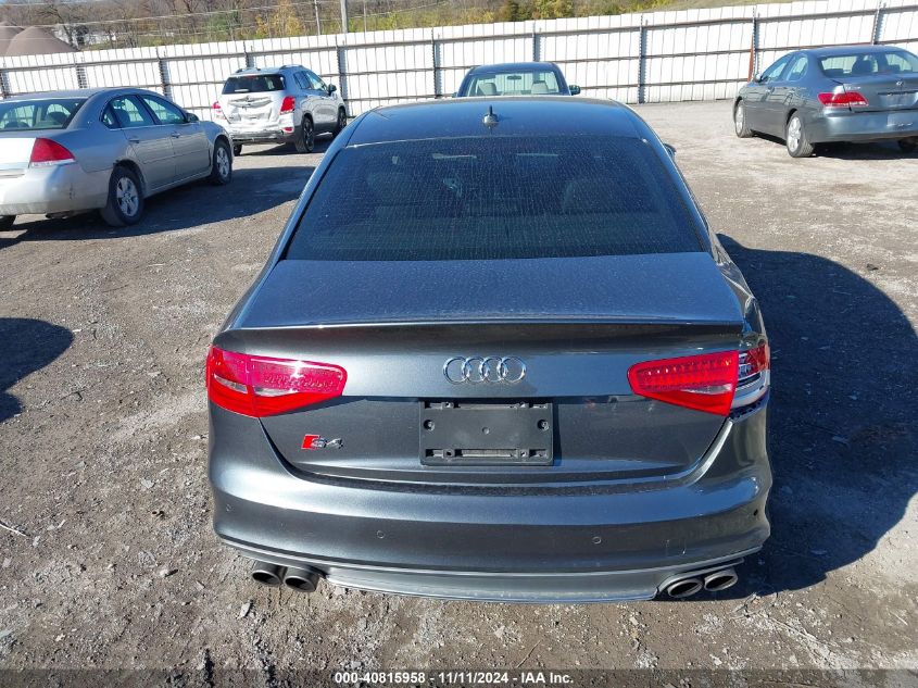 2015 AUDI S4 VIN: WAUBGAFL2FA066075