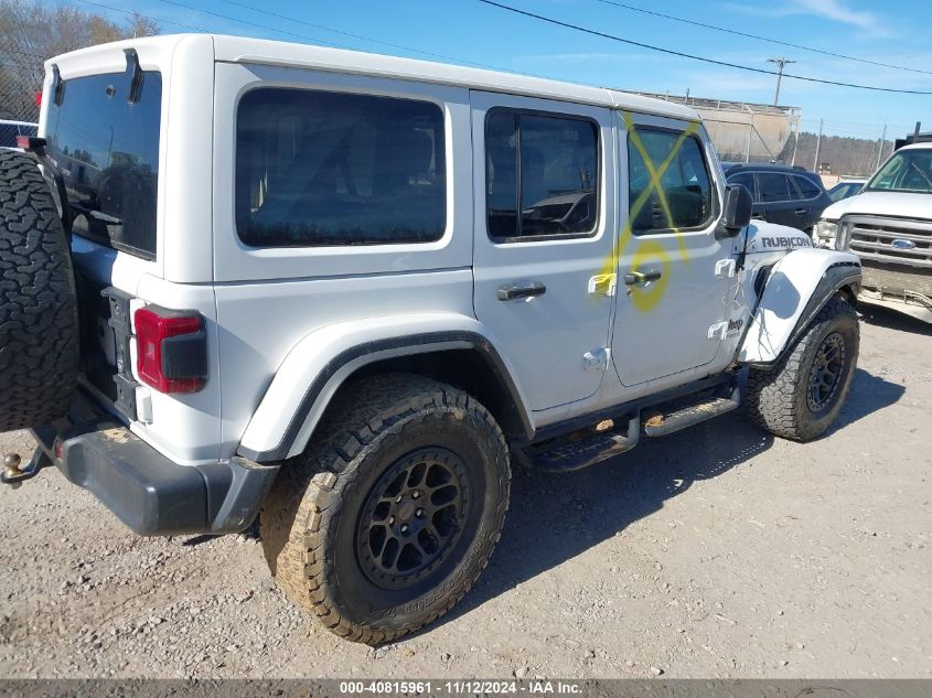 2021 Jeep Wrangler Unlimited Rubicon 4X4 VIN: 1C4JJXFG5MW843001 Lot: 40815961