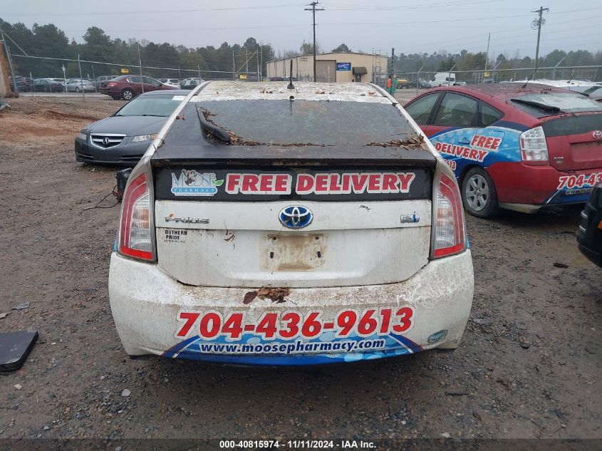 2013 Toyota Prius Two VIN: JTDKN3DU7D5586679 Lot: 40815974