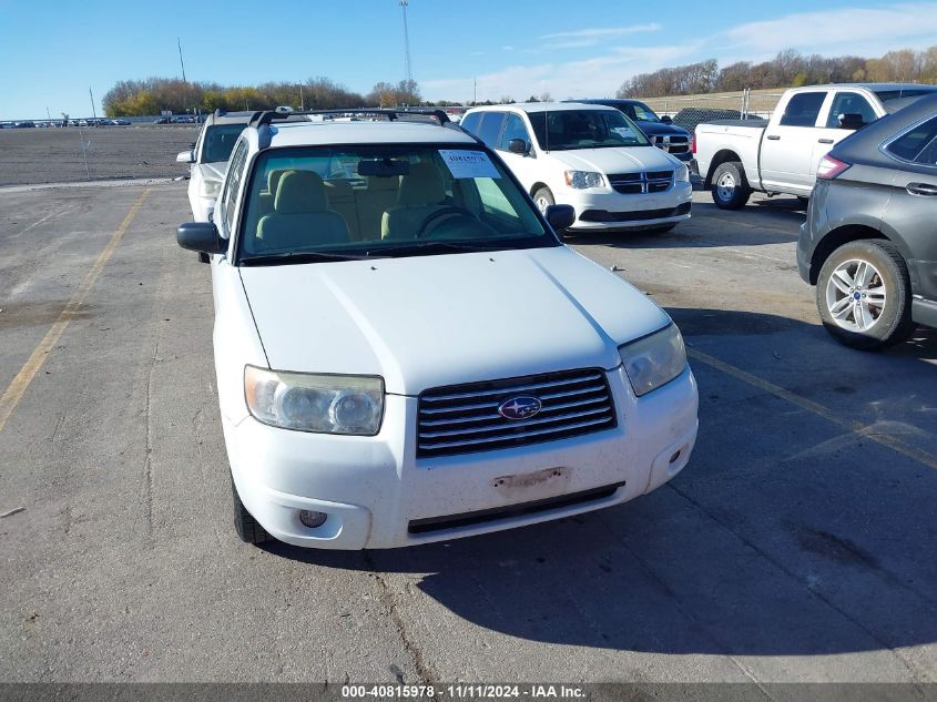 2008 Subaru Forester 2.5X VIN: JF1SG63608H730615 Lot: 40815978