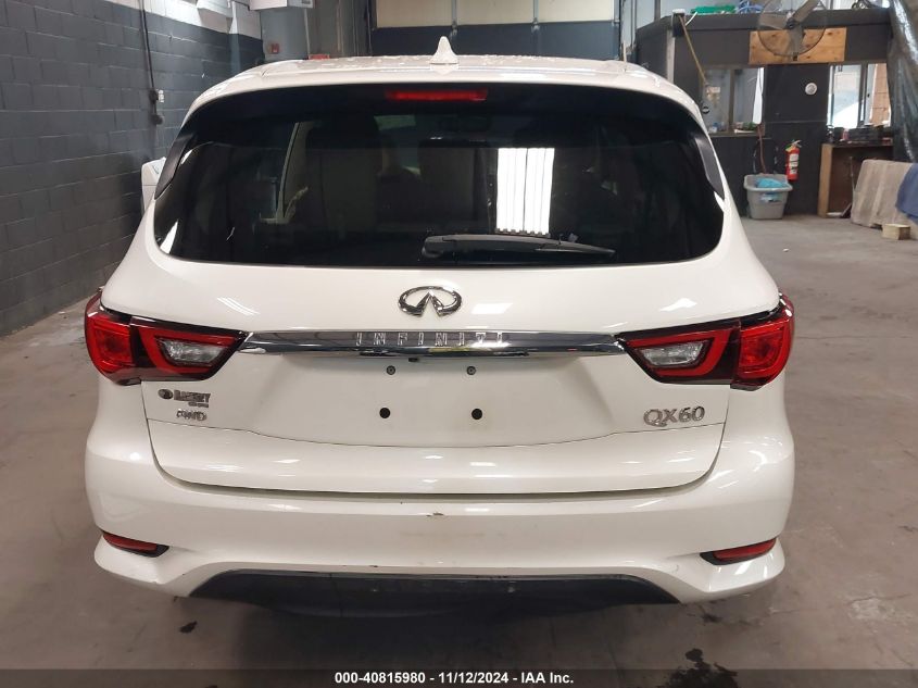 2019 Infiniti Qx60 Pure VIN: 5N1DL0MM3KC566401 Lot: 40815980