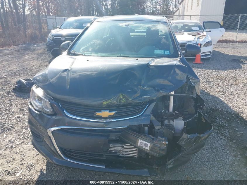 2020 Chevrolet Sonic Fwd Lt VIN: 1G1JD5SB8L4109042 Lot: 40815992