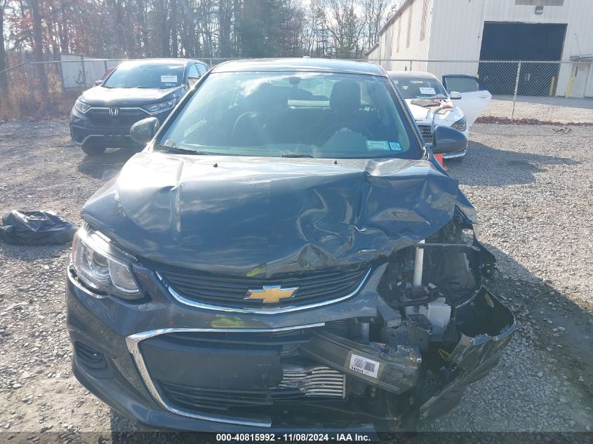 2020 Chevrolet Sonic Fwd Lt VIN: 1G1JD5SB8L4109042 Lot: 40815992