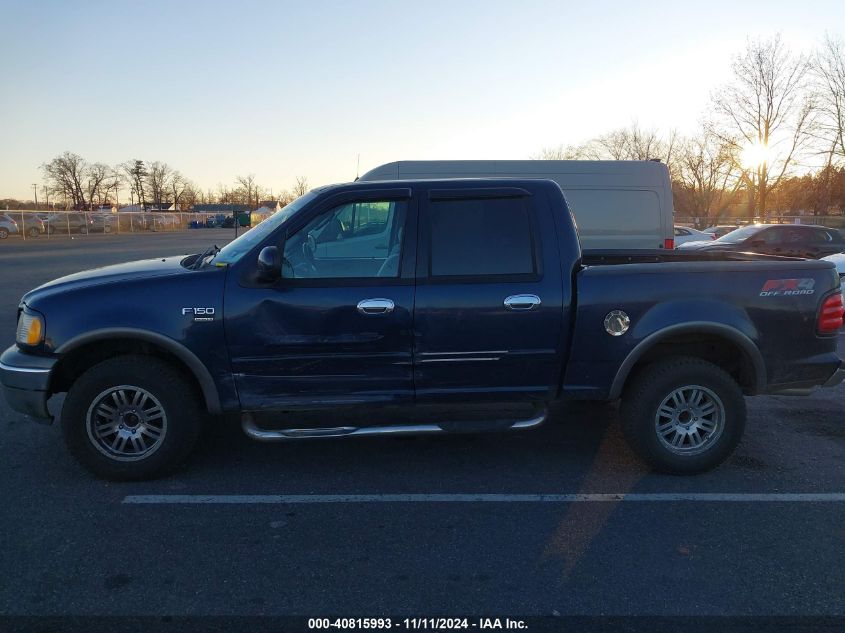 2002 Ford F-150 Lariat/Xlt VIN: 1FTRW08L62KE13455 Lot: 40815993