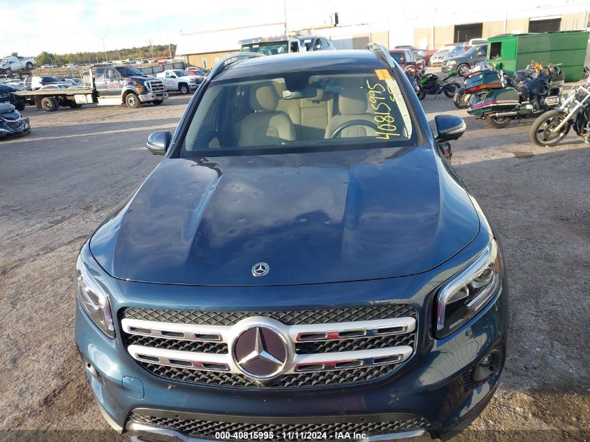 2020 Mercedes-Benz Glb 250 VIN: W1N4M4GB0LW025916 Lot: 40815995