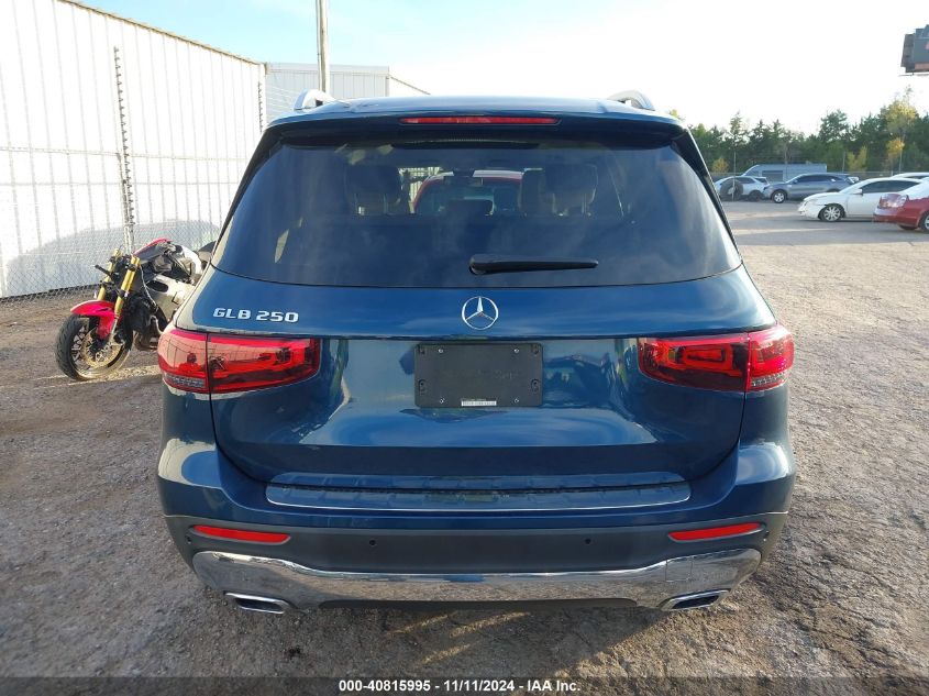 2020 Mercedes-Benz Glb 250 VIN: W1N4M4GB0LW025916 Lot: 40815995