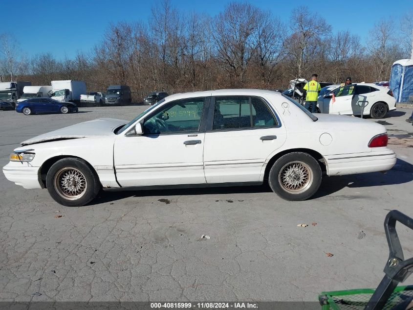 1997 Mercury Grand Marquis Ls VIN: 2MELM75W5VX643961 Lot: 40815999