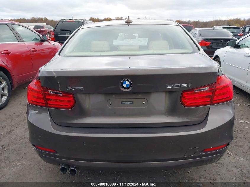 2014 BMW 328I xDrive VIN: WBA3B3C59EJ980276 Lot: 40816009