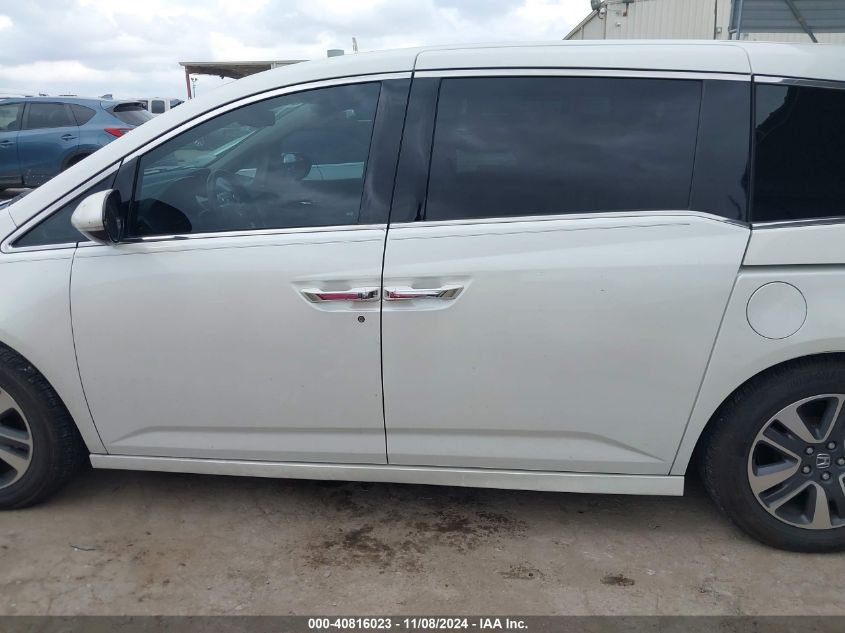 2014 Honda Odyssey Touring/Touring Elite VIN: 5FNRL5H90EB083985 Lot: 40816023