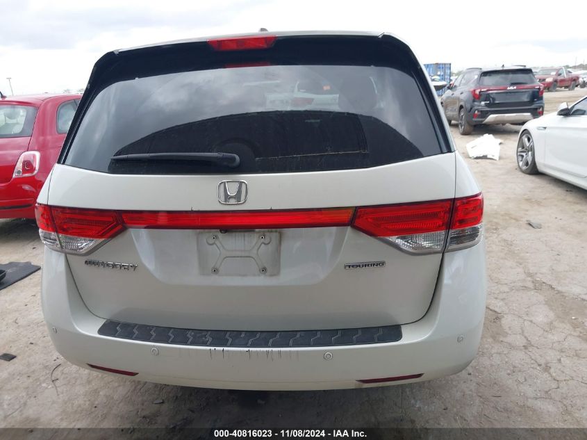 2014 Honda Odyssey Touring/Touring Elite VIN: 5FNRL5H90EB083985 Lot: 40816023