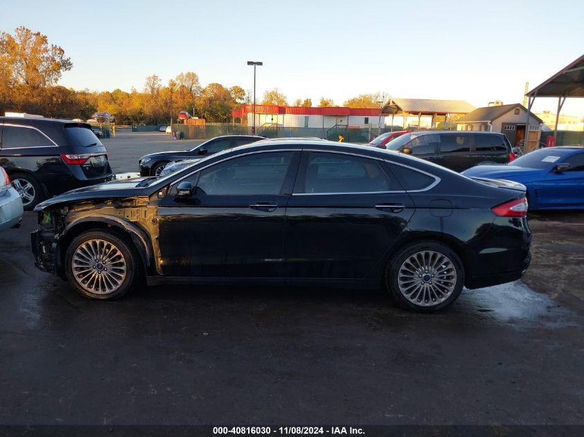 2016 Ford Fusion Titanium VIN: 3FA6P0K99GR217113 Lot: 40816030