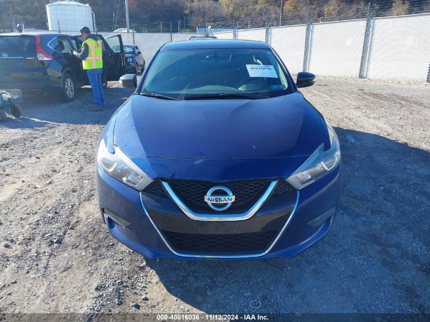 2018 Nissan Maxima Sv VIN: 1N4AA6AP3JC368419 Lot: 40816036