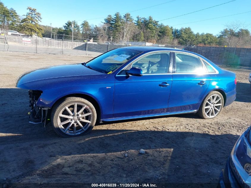 2015 Audi A4 2.0T Premium VIN: WAUFFAFL7FN039175 Lot: 40816039