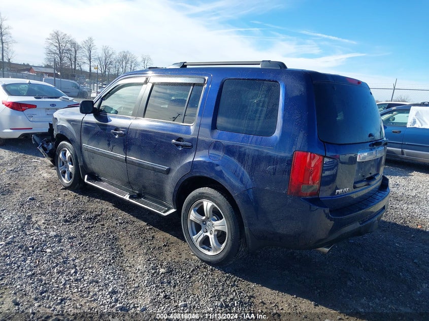 2013 HONDA PILOT EX-L - 5FNYF4H63DB005234