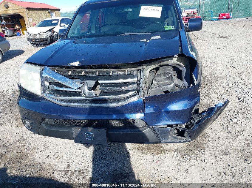 2013 HONDA PILOT EX-L - 5FNYF4H63DB005234