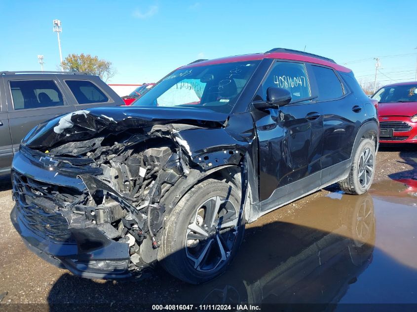 2021 Chevrolet Trailblazer Rs VIN: KL79MUSL8MB120484 Lot: 40816047