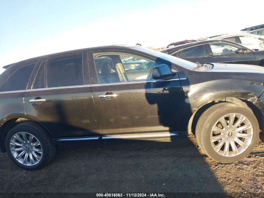 2011 Lincoln Mkx VIN: 2LMDJ6JK2BBJ08851 Lot: 40816063