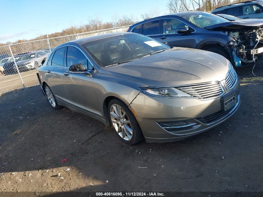 VIN 3LN6L2J97GR634051 2016 LINCOLN MKZ no.1