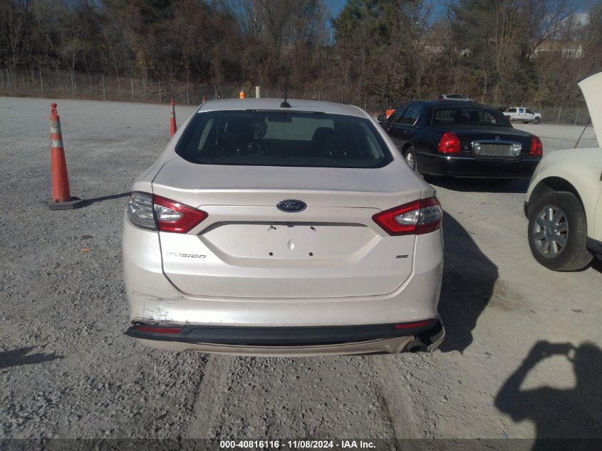 2016 Ford Fusion Se VIN: 3FA6P0H71GR350292 Lot: 40816116