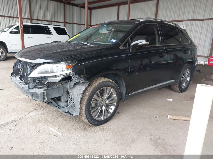 VIN JTJZK1BA0E2012445 2014 Lexus RX, 350 no.2