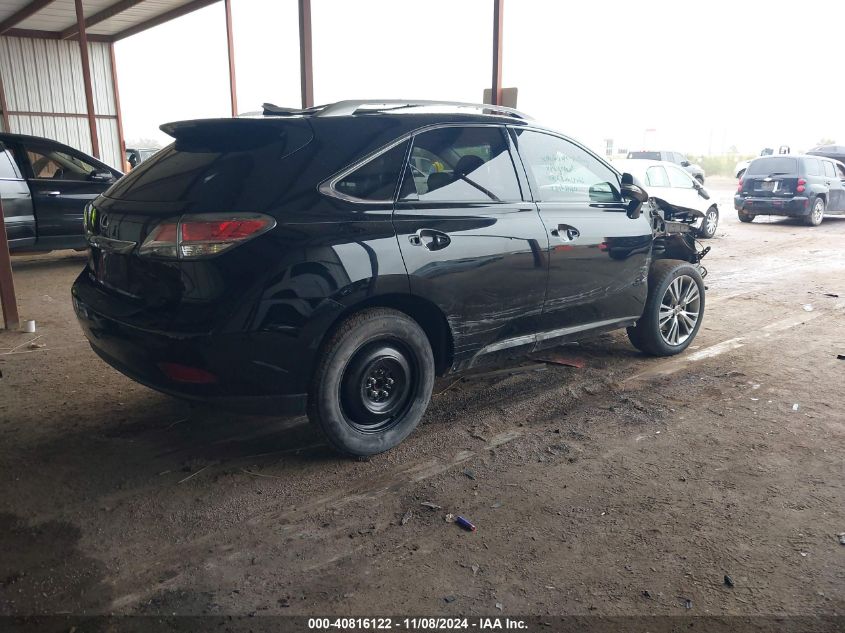 VIN JTJZK1BA0E2012445 2014 Lexus RX, 350 no.4