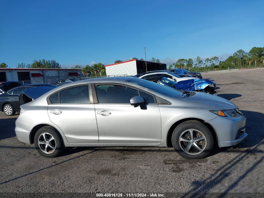 2015 Honda Civic Se VIN: 19XFB2F74FE057077 Lot: 40816129