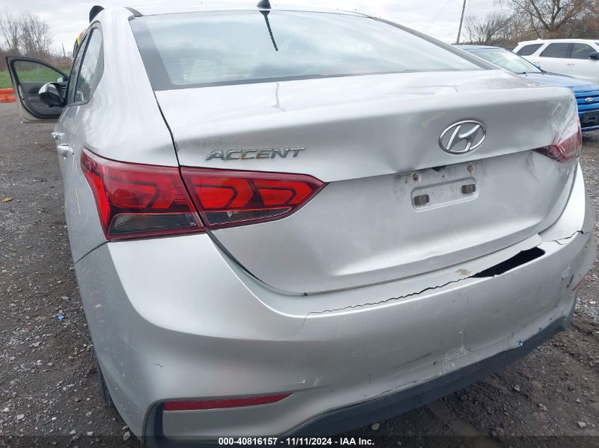 2018 Hyundai Accent Se VIN: 3KPC24A39JE034678 Lot: 40816157