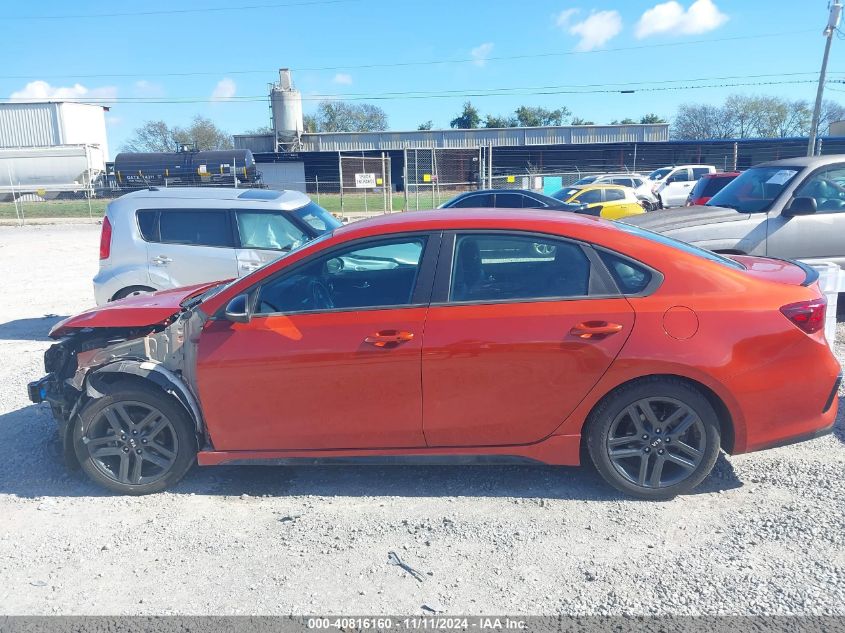 2020 Kia Forte Gt Line/S VIN: 3KPF34AD6LE249795 Lot: 40816160