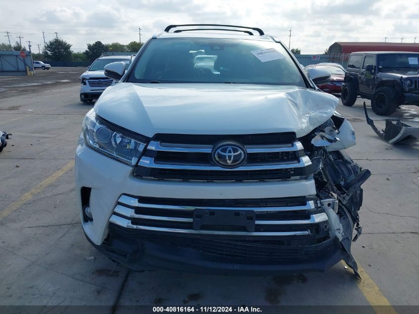 2018 TOYOTA HIGHLANDER LIMITED/LTD PLATINUM - 5TDYZRFH1JS252834