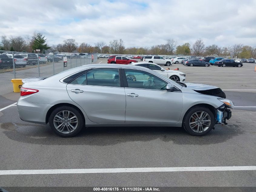 2016 Toyota Camry Se VIN: 4T1BF1FK3GU116961 Lot: 40816175