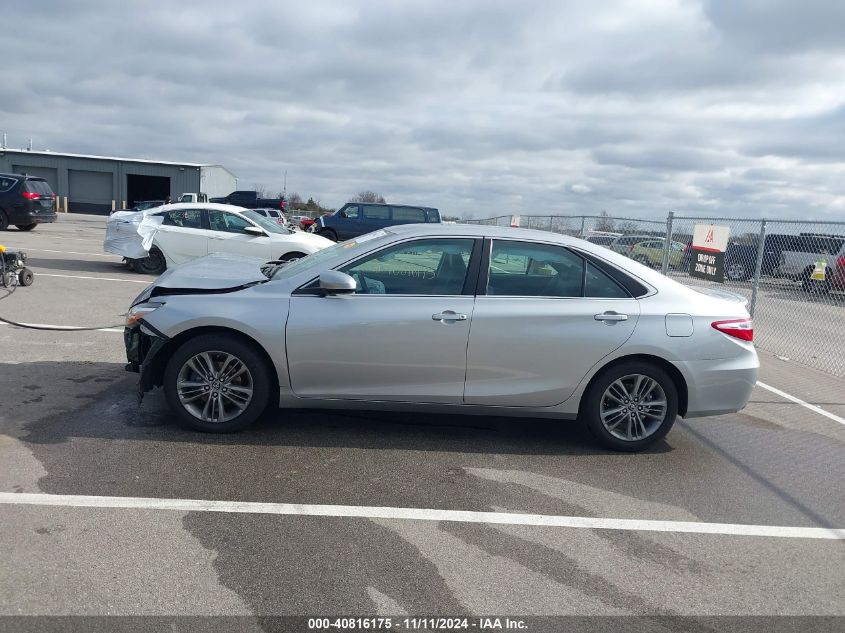 2016 Toyota Camry Se VIN: 4T1BF1FK3GU116961 Lot: 40816175