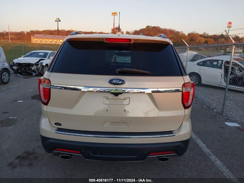 2018 Ford Explorer Limited VIN: 1FM5K7FH5JGB97239 Lot: 40816177