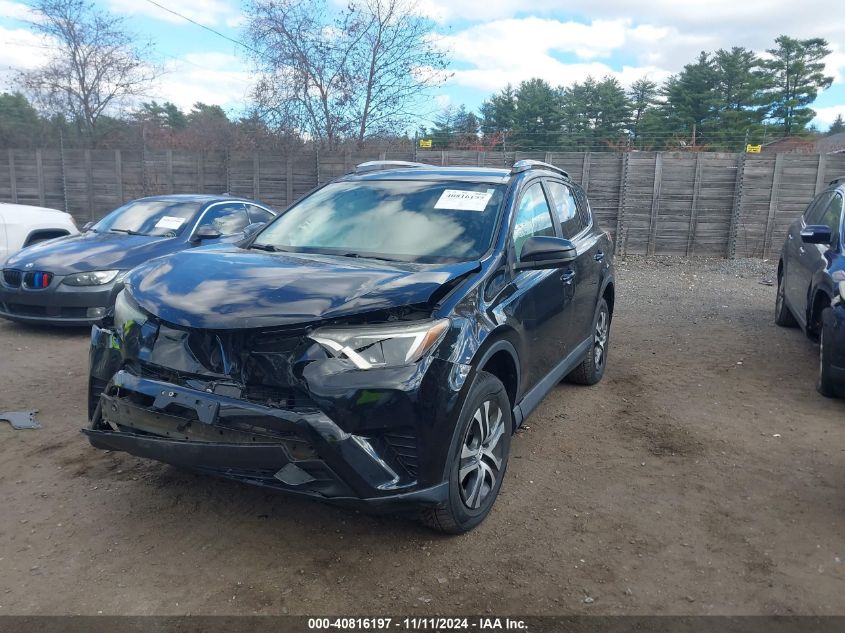 2017 Toyota Rav4 Le VIN: 2T3BFREV6HW624165 Lot: 40816197