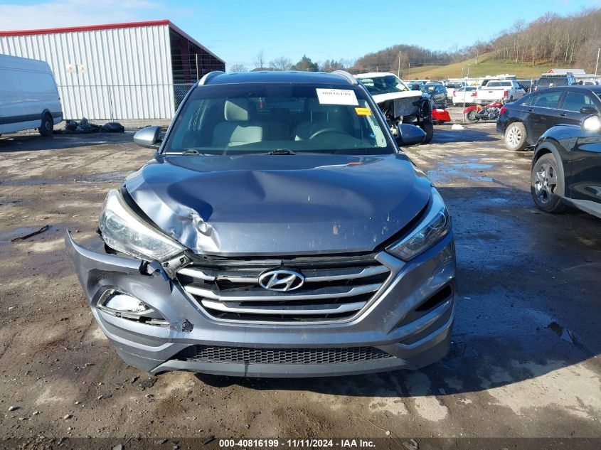 2018 Hyundai Tucson Limited/Sport And Eco/Se VIN: KM8J3CA47JU615794 Lot: 40816199