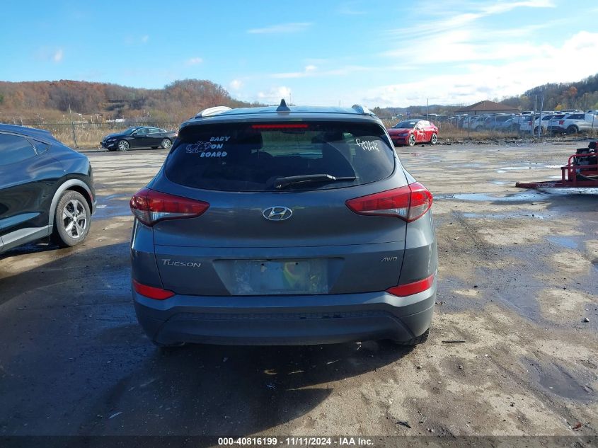 2018 Hyundai Tucson Limited/Sport And Eco/Se VIN: KM8J3CA47JU615794 Lot: 40816199