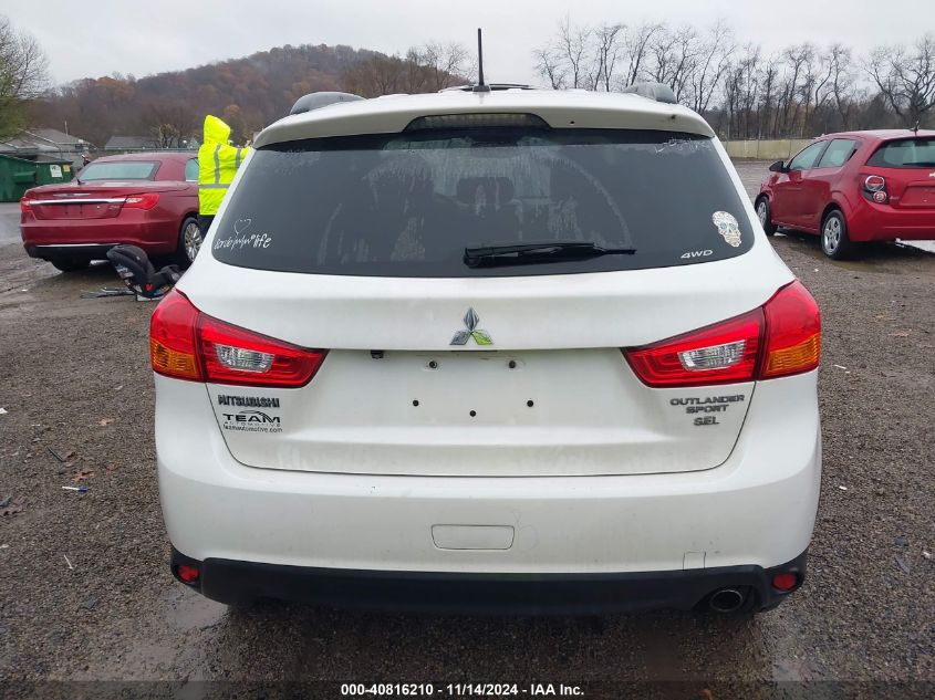 2016 Mitsubishi Outlander Sport 2.4 Sel VIN: JA4AR4AW8GZ033977 Lot: 40816210